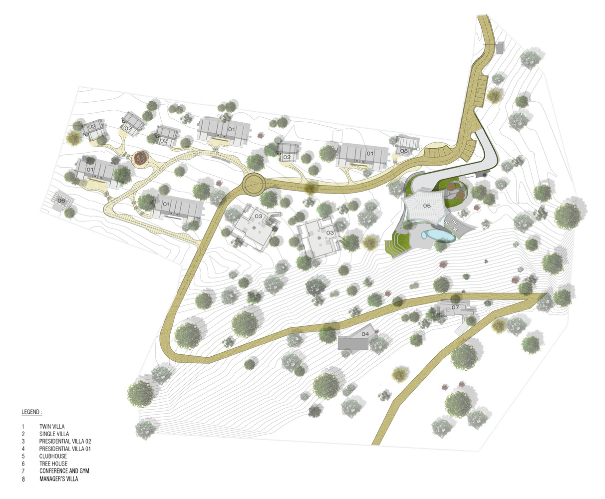 印度雨林别墅群-32