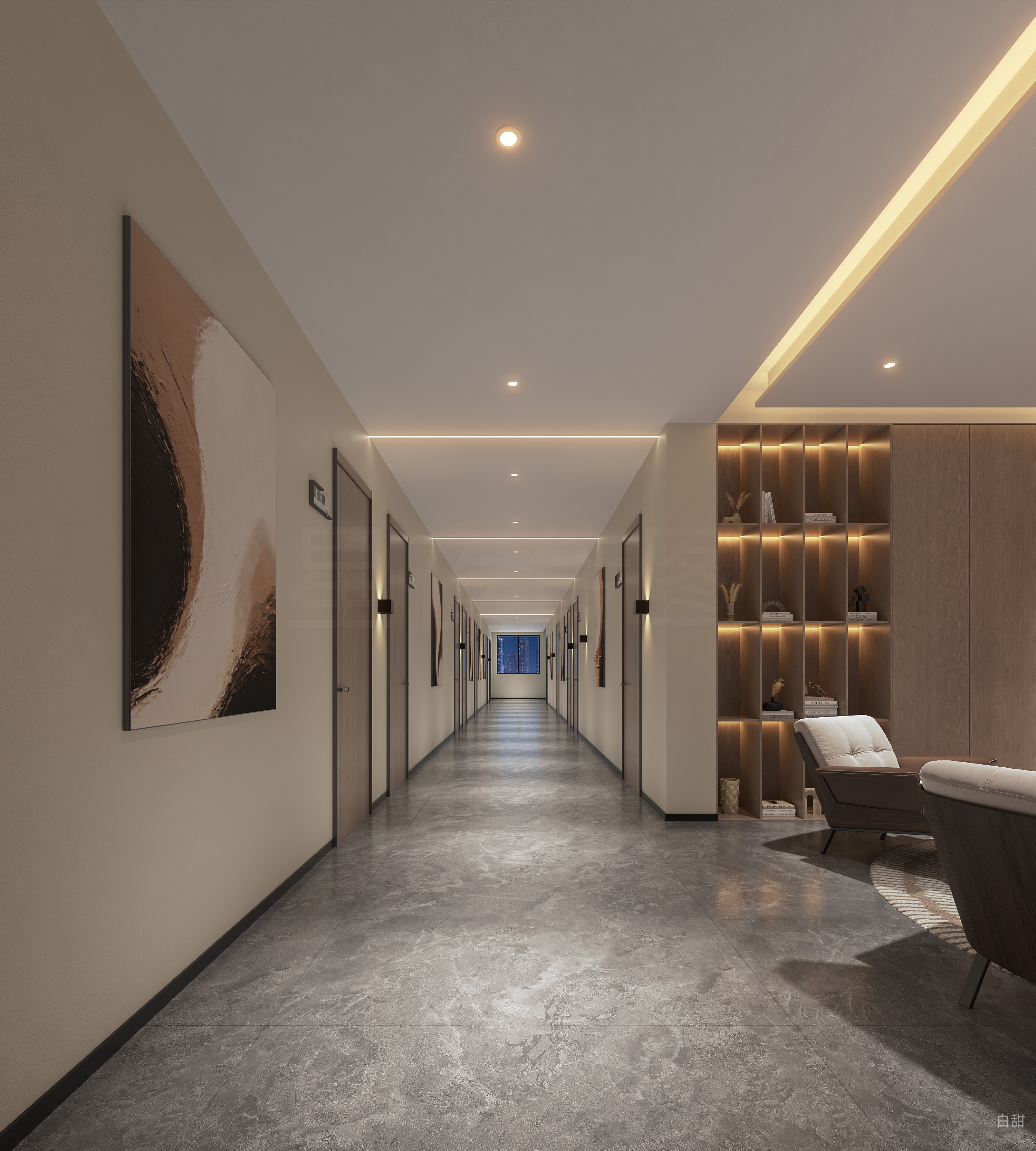 公装·效果 | 现代简约，重塑办公空间新格调！-5