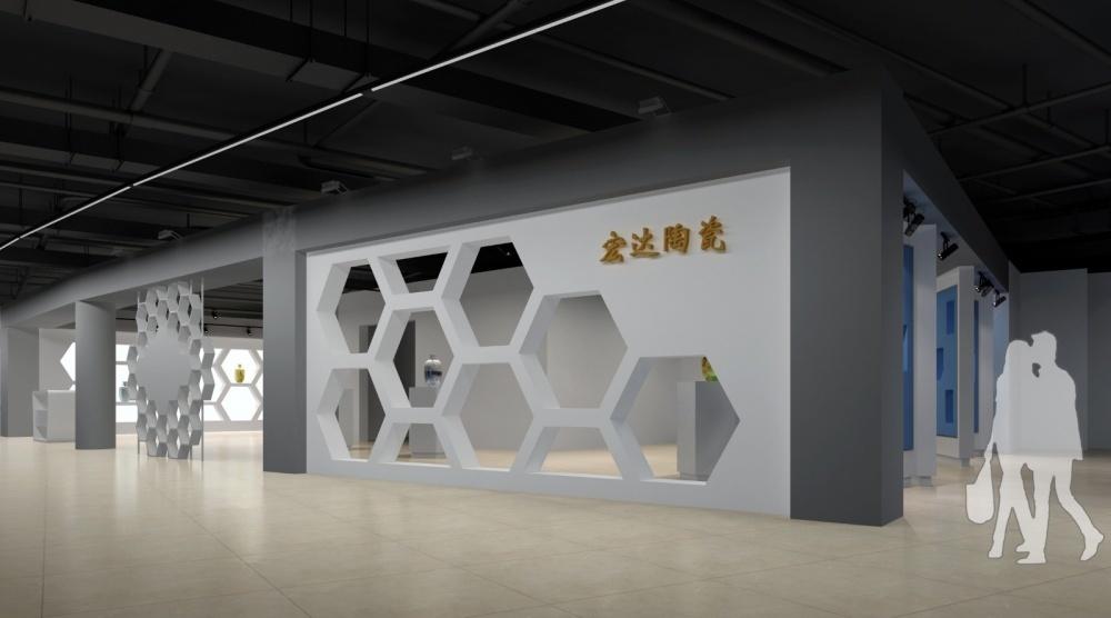 
展厅—第十八届中国（淄博）国际陶瓷博览会 -15