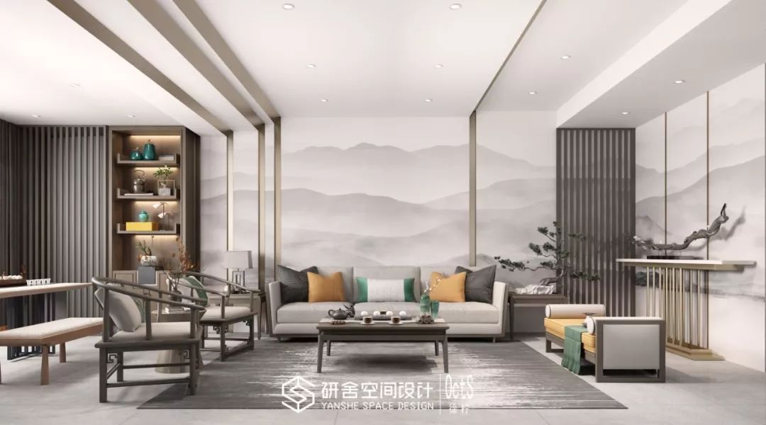 研舍.设计 | 新中式“山海”-24
