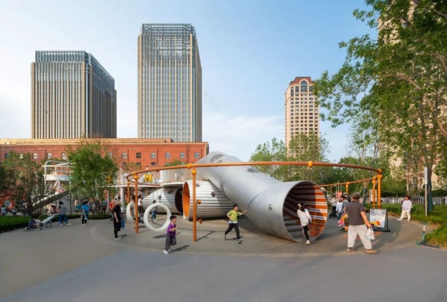 天津金茂汇工业遗迹景观焕新丨中国天津丨凯盛上景(北京)景观规划设计有限公司-79