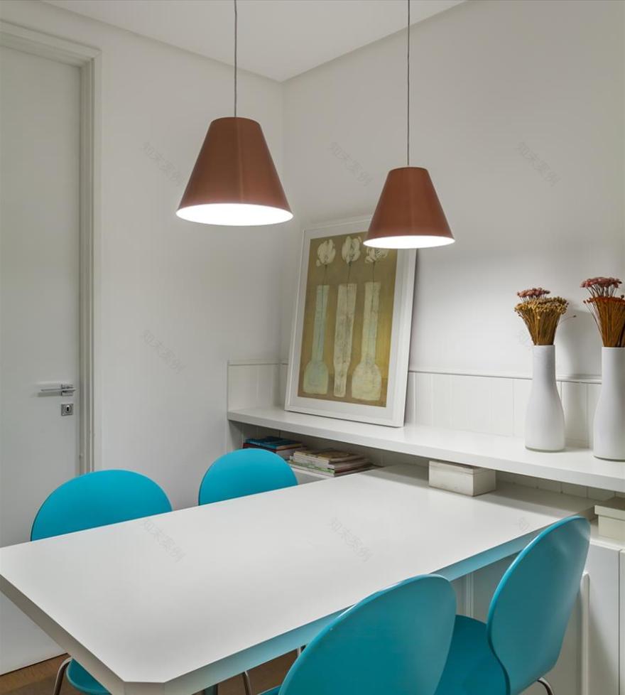 巴西圣保罗 350 平米现代公寓,木质与玻璃的精致细节-17