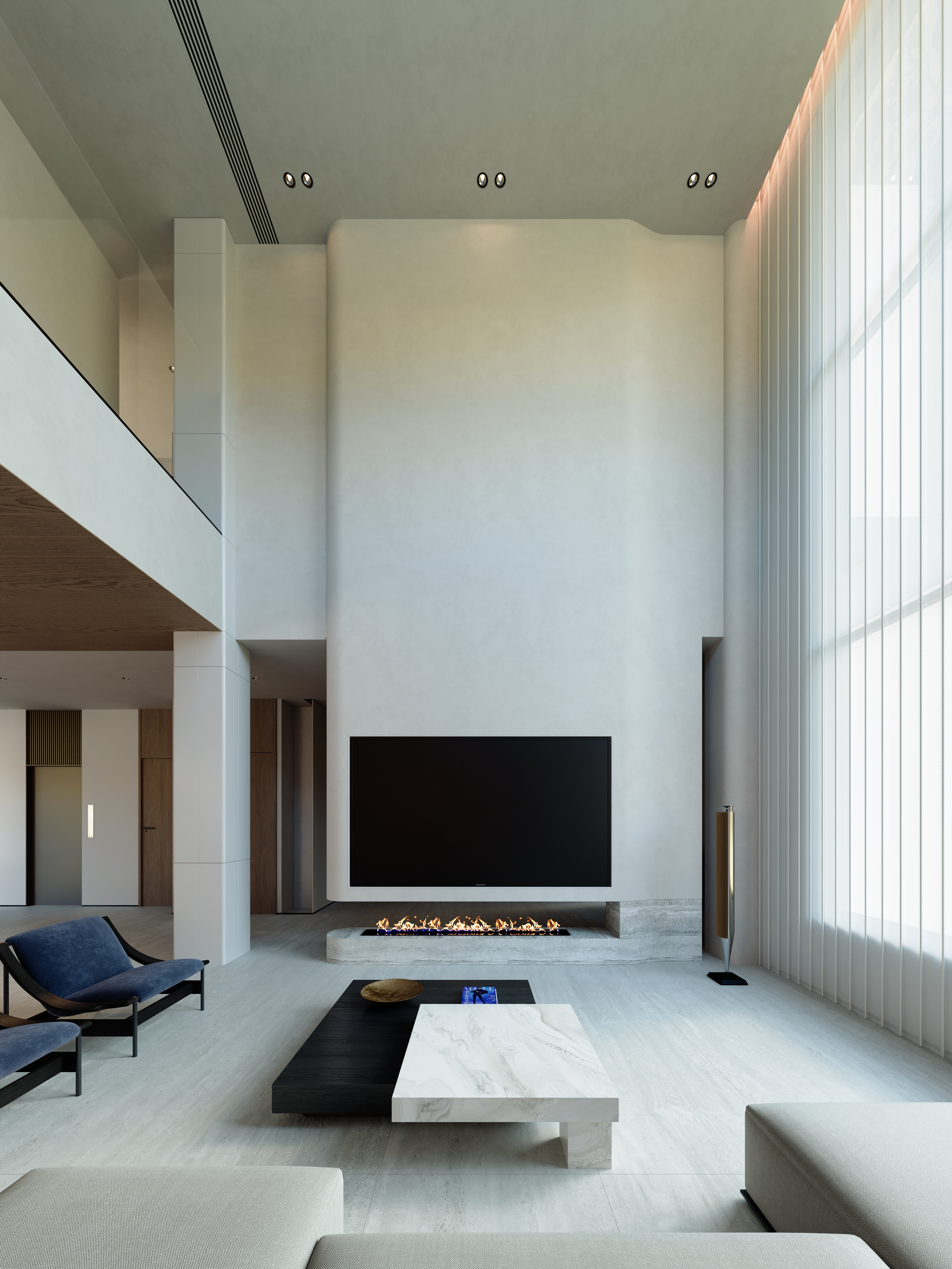 400平现代别墅 效果表现-5