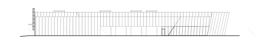 高速公路旁的透明办公建筑-23