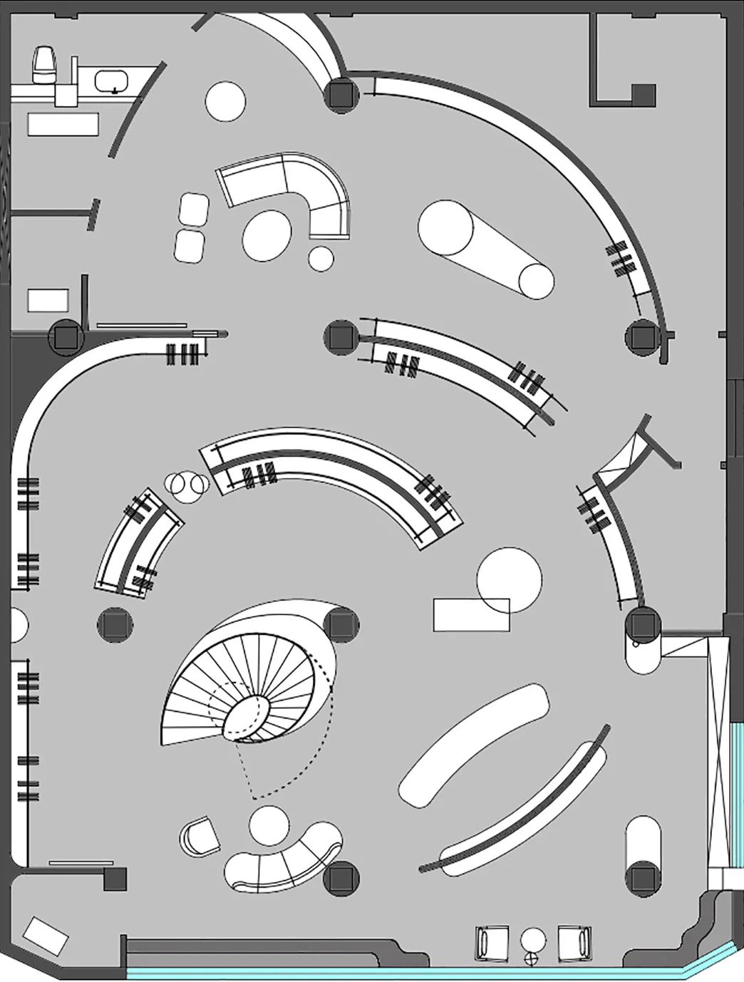 瓦帆 Show Room丨中国北辰丨北鱼空间设计事务所-47