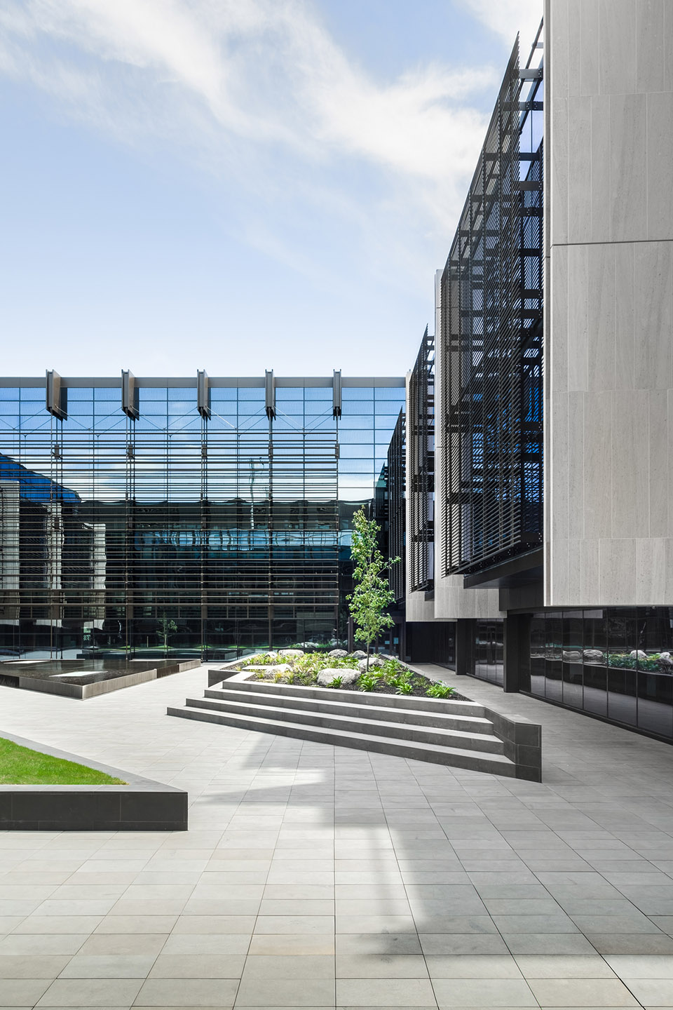 克赖斯特彻奇司法和紧急事务管理园区，新西兰 / Warren and Mahony + Cox Architecture +WSP Group-16