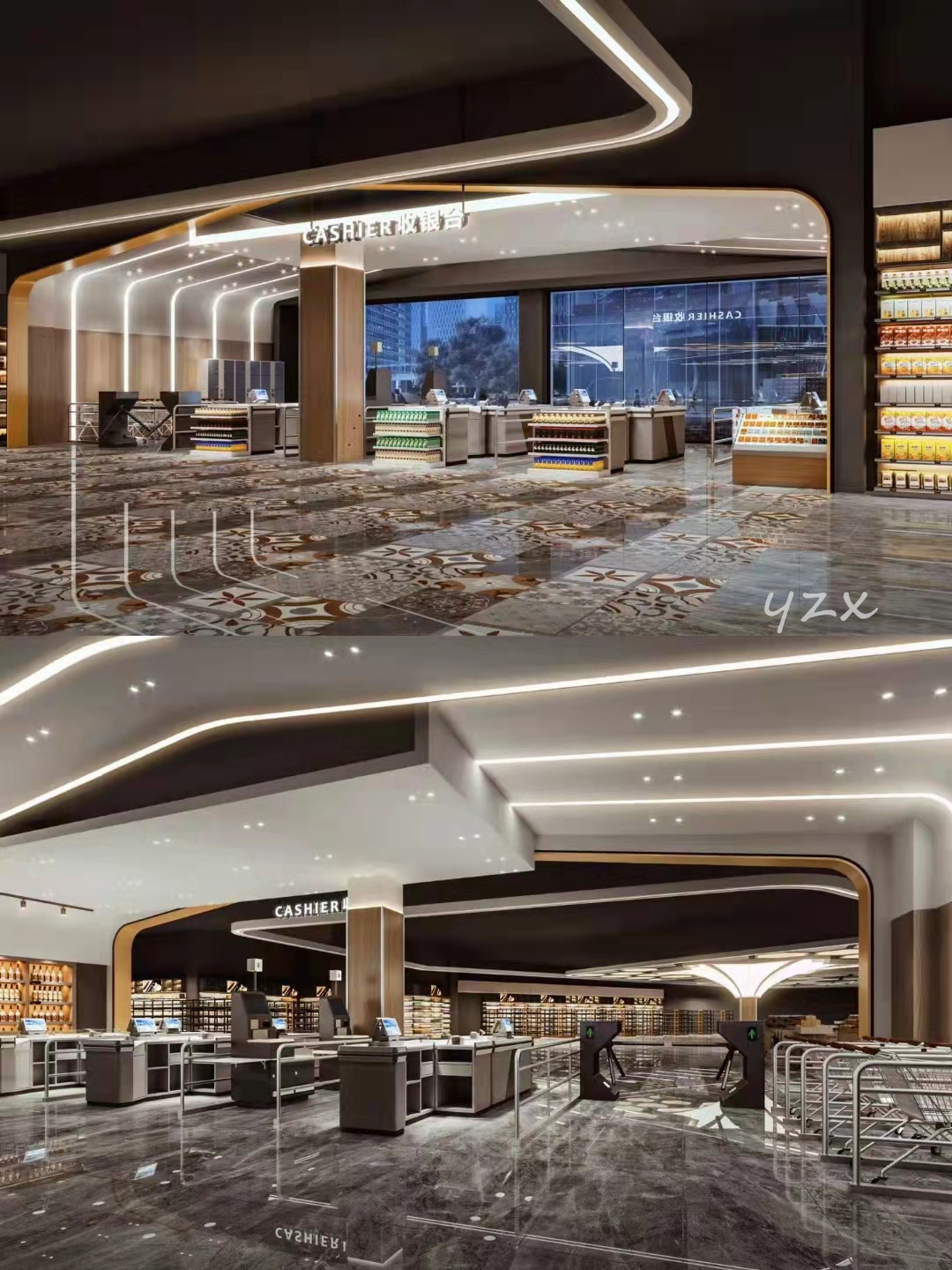 超市工装设计-6