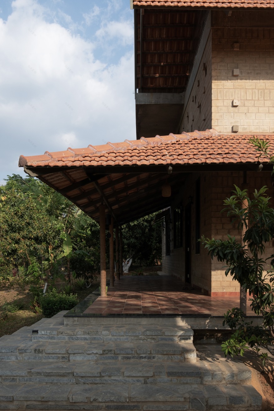 克里帕尼莱农舍丨印度丨HabitArt Architecture Studio-43