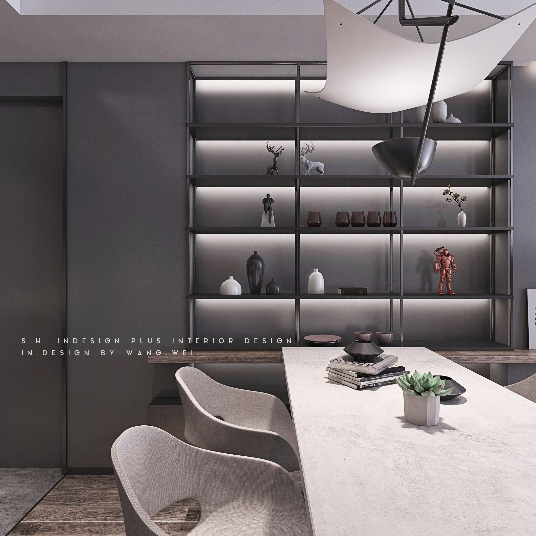 “盒子空间”理念下的南京 140 平设计佳作-11