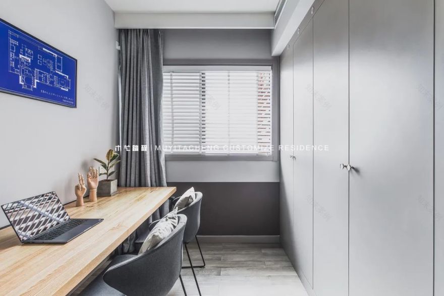 重庆彩云湖现代混搭风平层设计丨中国重庆丨邓子设计-50