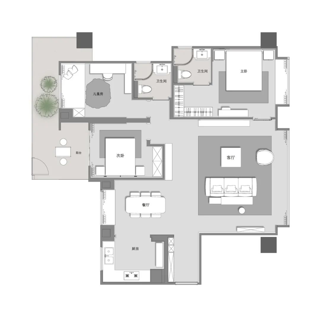 厦门建发·缦云营销中心与样板房设计丨中国厦门丨众睦设计-108