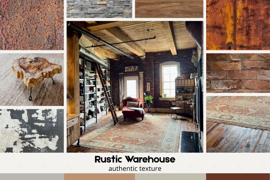 Moodboard for an Organic Loft Living Room-2