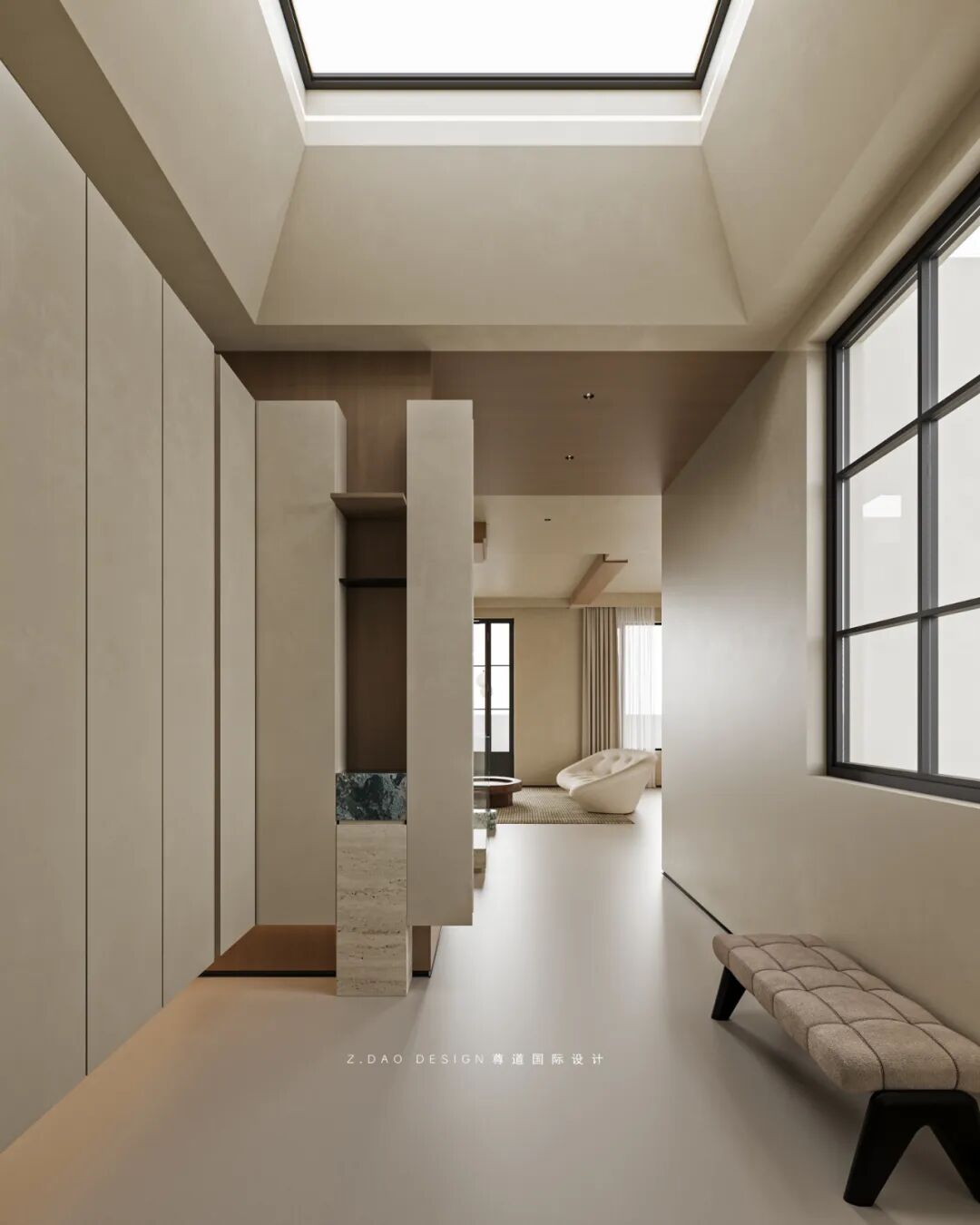 龙湖丽丰·西宸原著400㎡静奢风别墅（《喜 棠》）丨尊道国际设计-91