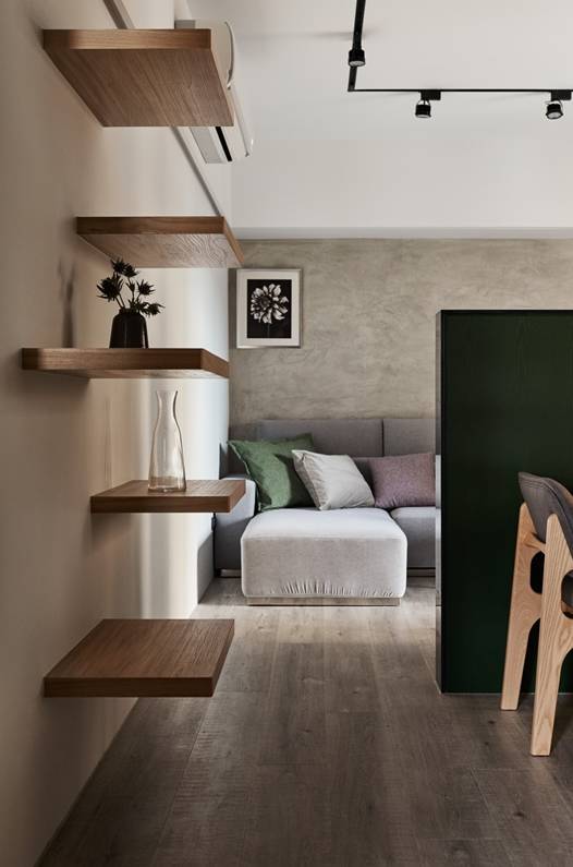 台北 90㎡现代家居,人猫共融的生活空间-22