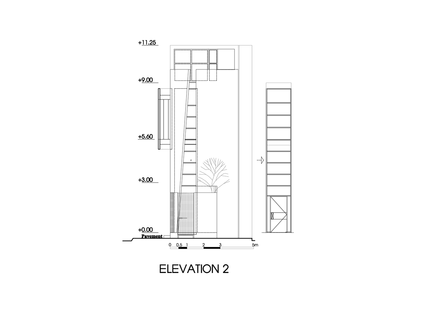 越南纸房子 | 城市拥挤空间的创意逃离-60