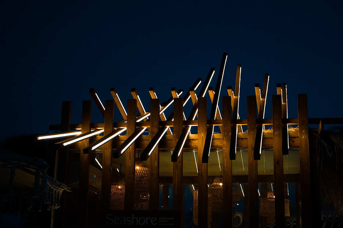 超有氛围的商业户外露营地屋美陈 网红打卡地展陈设计-1