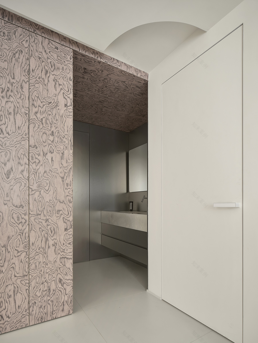 邸岸空间设计|90㎡极简风住宅-32