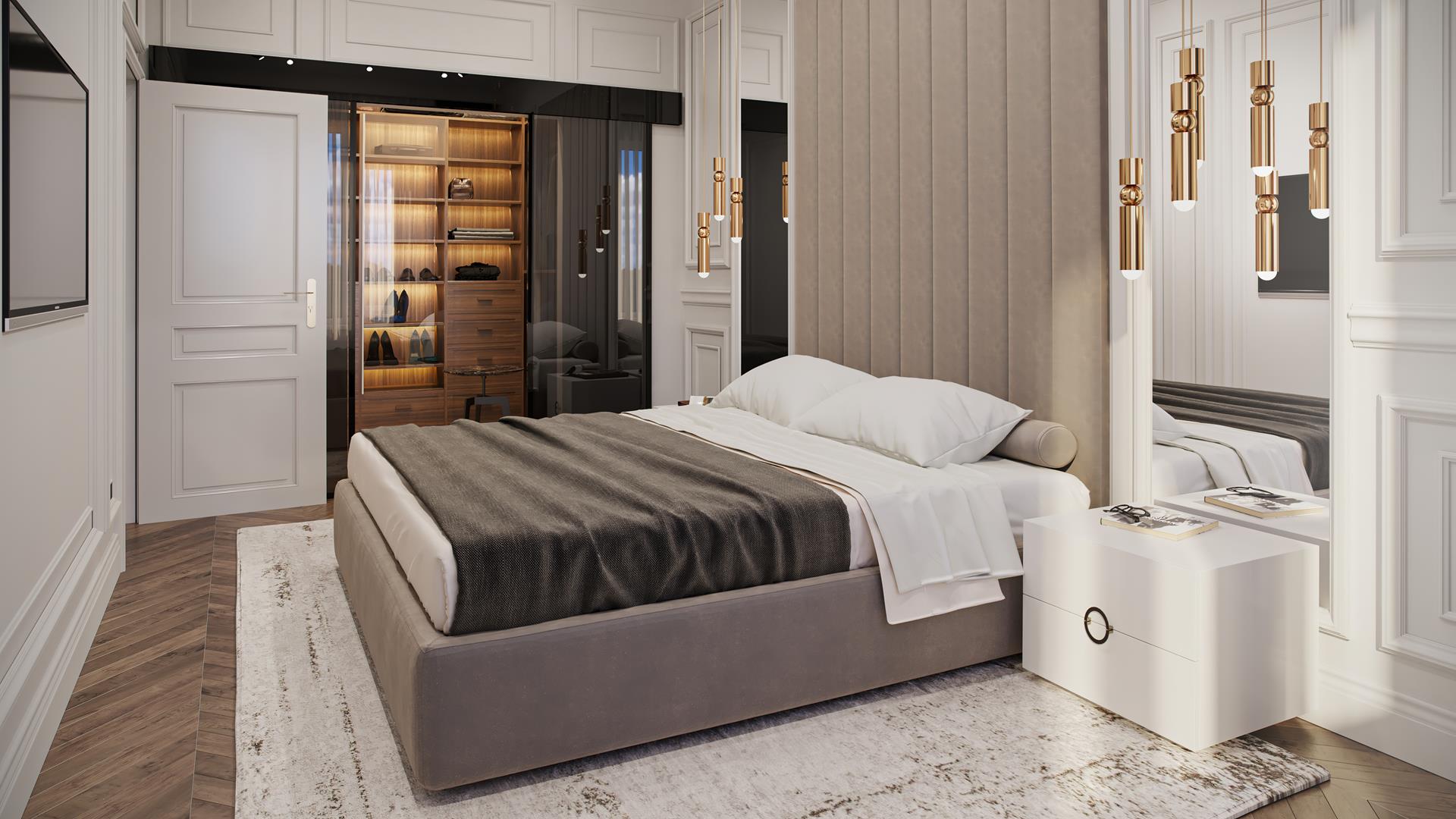 豪华公寓室内装修-3