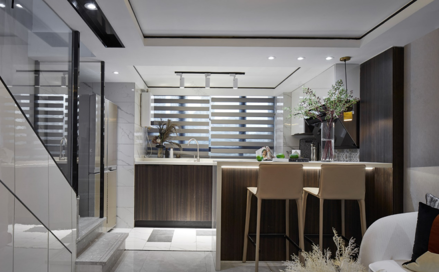 米洛映象|半山首府 Loft 2 现代简约样板间-18