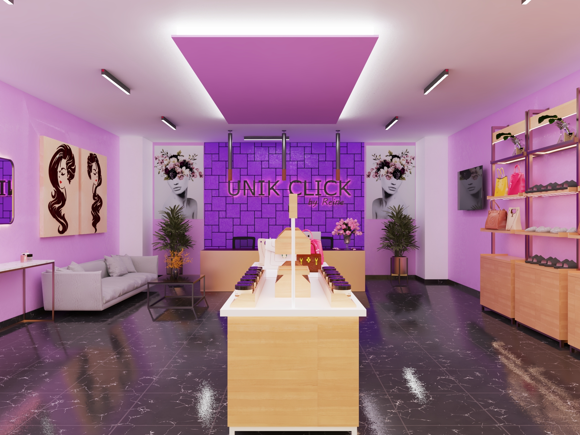 Cosmetic and fashion shop-5