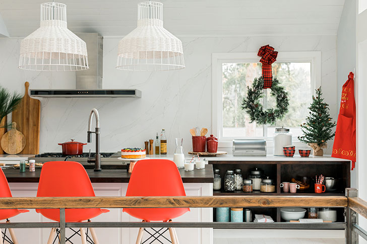 现代雪景水岸宅邸-22