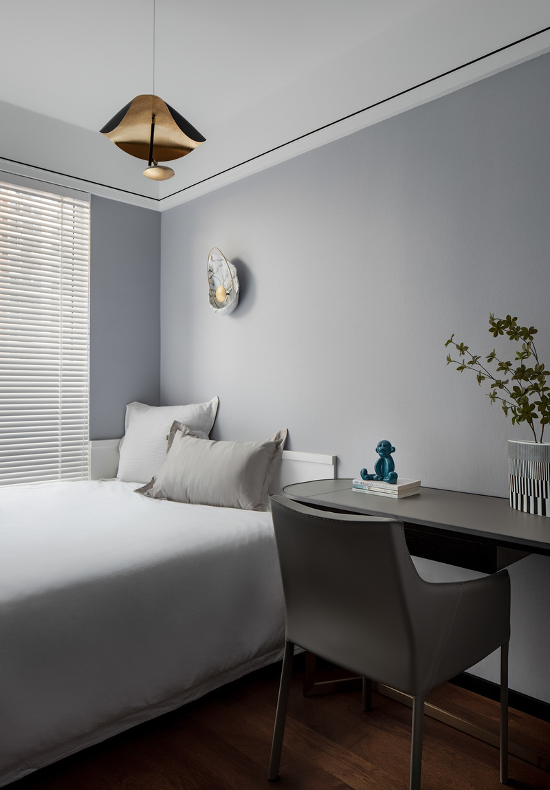 万科汉口传奇·唐樾轻奢风精装房设计，空间潜力极致发挥-38