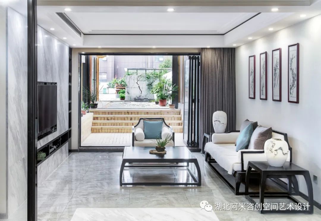 阿米咨空间设计 | 中式简约公寓-19