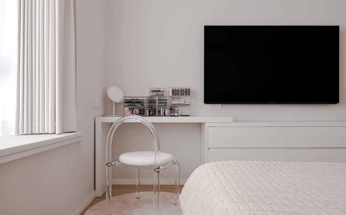 法式北欧混搭婚房设计丨7KK 设计-47