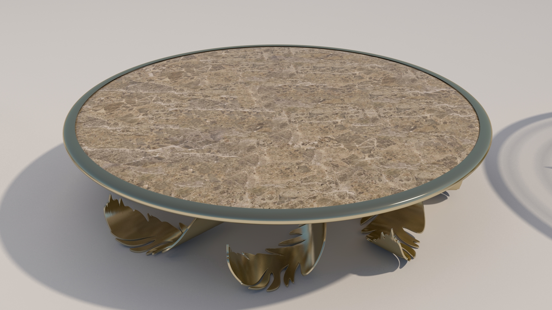 欧几里得鸟羽毛桌子-10