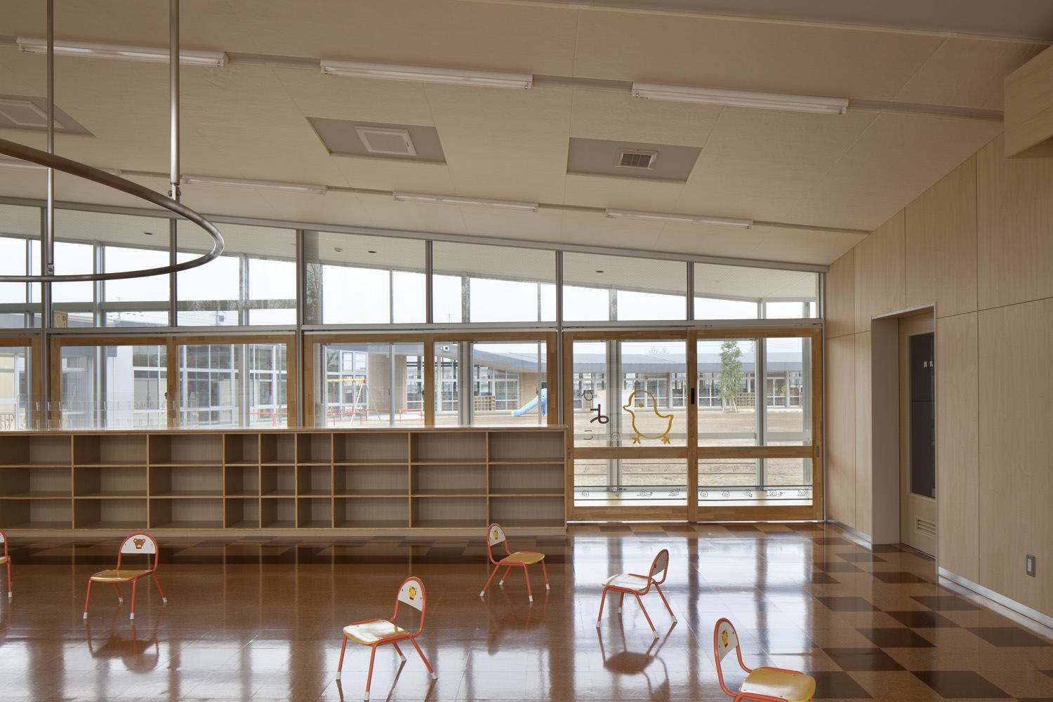 たがわこどもセンター『まいまい』(田川儿童中心“Maimai”)丨日本福冈丨塩塚隆生アトリエ(盐冢隆生工作室)-6