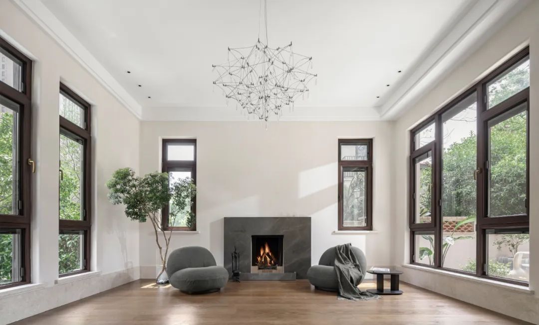 380㎡自然白私宅 | 简约生活，暗藏美好-7