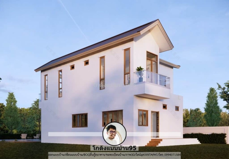 北欧风格二层住宅P 1674-15