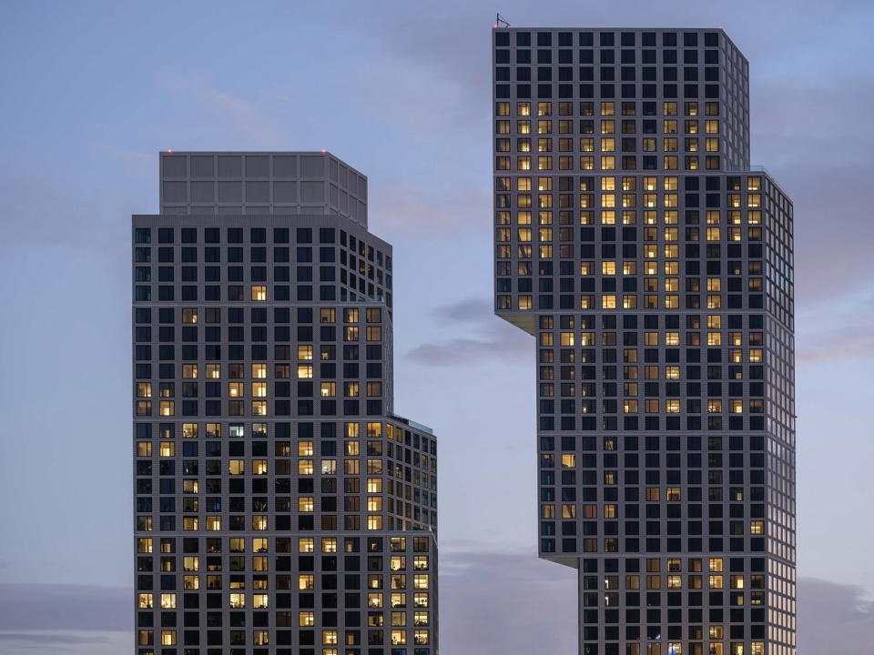 OMA 设计的纽约 EAGLE + WEST 住宅塔楼，巧妙解决空间限制问题-73