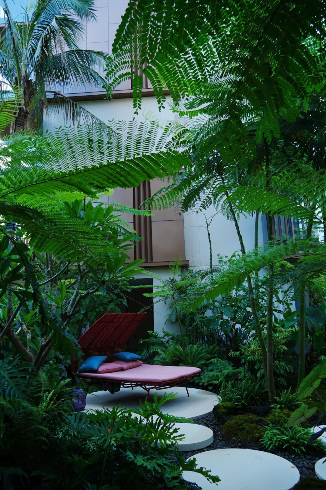 于热带秘境中编织生活美学|江东麓岛阅海澜岸2期花境项目-84