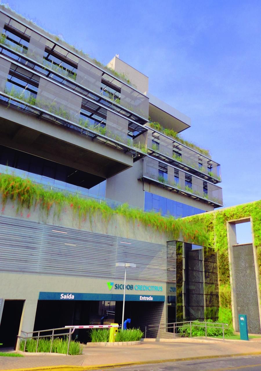 巴西 Credicitrus 银行总部,绿色环保的现代建筑-4