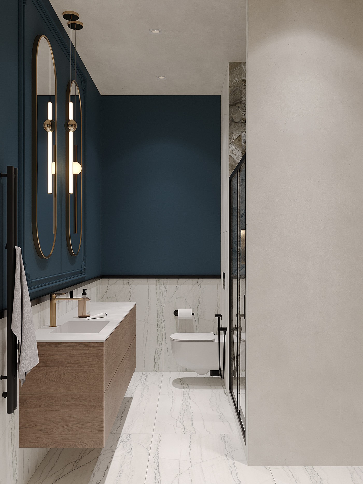 102平 复式住宅设计 细节丰富！-33