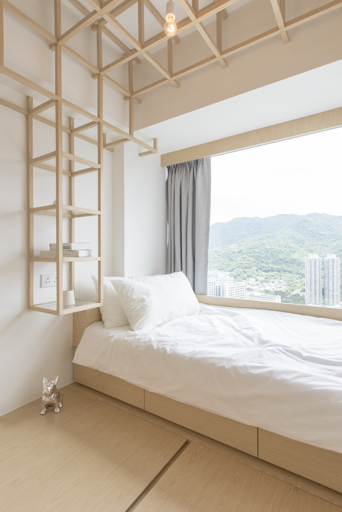 香港 780 平方英尺公寓的“少即多”设计理念-58