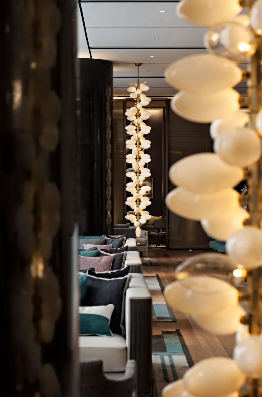 西安万科翡翠国宾营销中心 | 现代优雅的 New Art Deco 空间-22