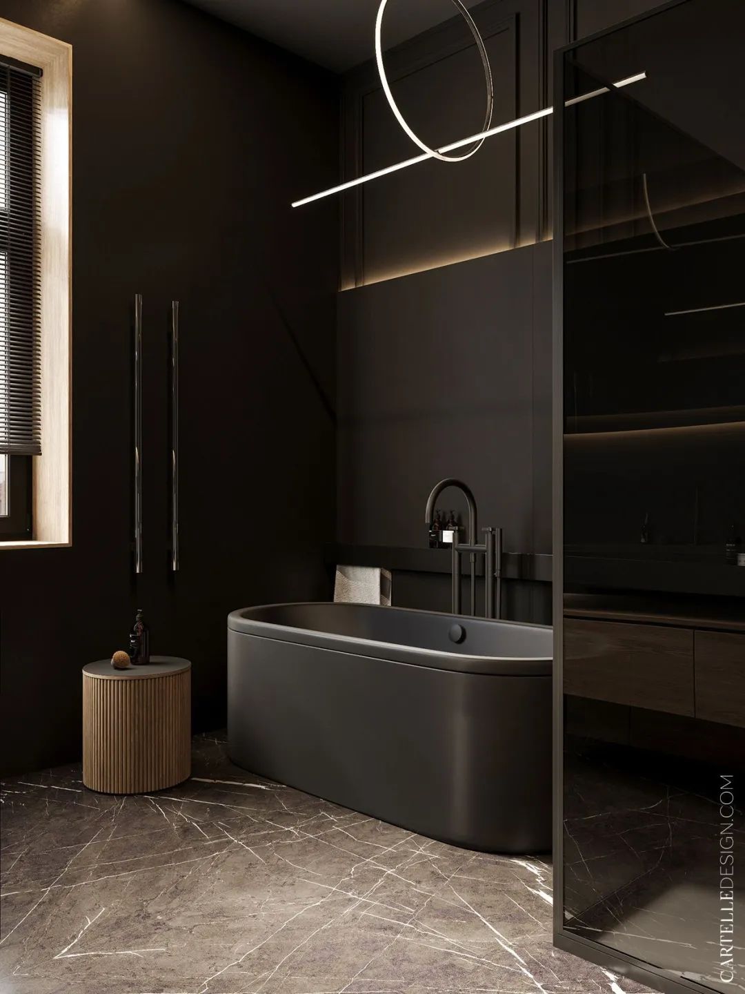 简雅美宅丨Cartelle Design-79