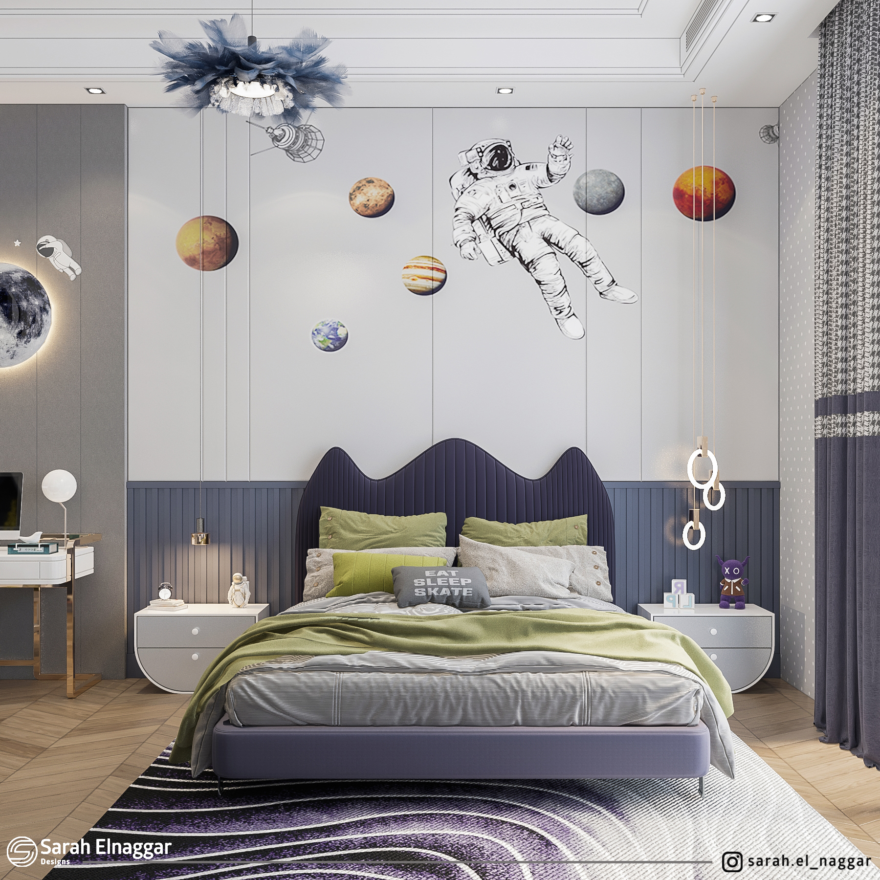 男孩卧室设计-7