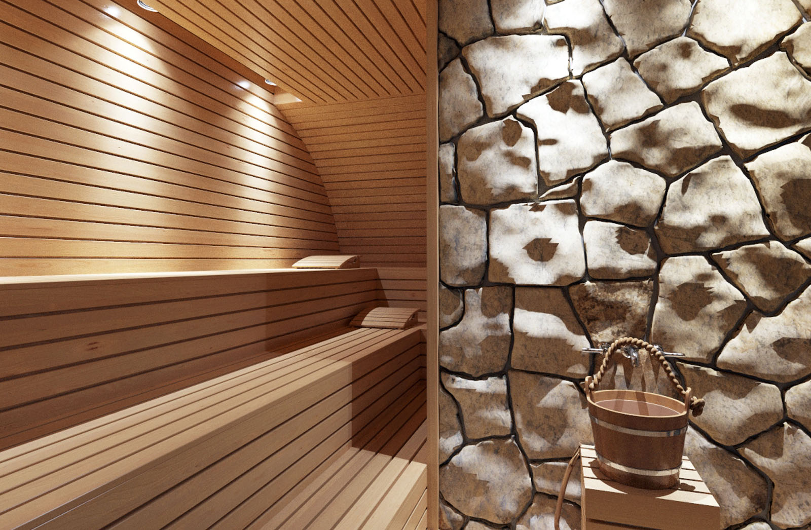 386м²原木住宅桑拿房项目丨ARXY工作室-17