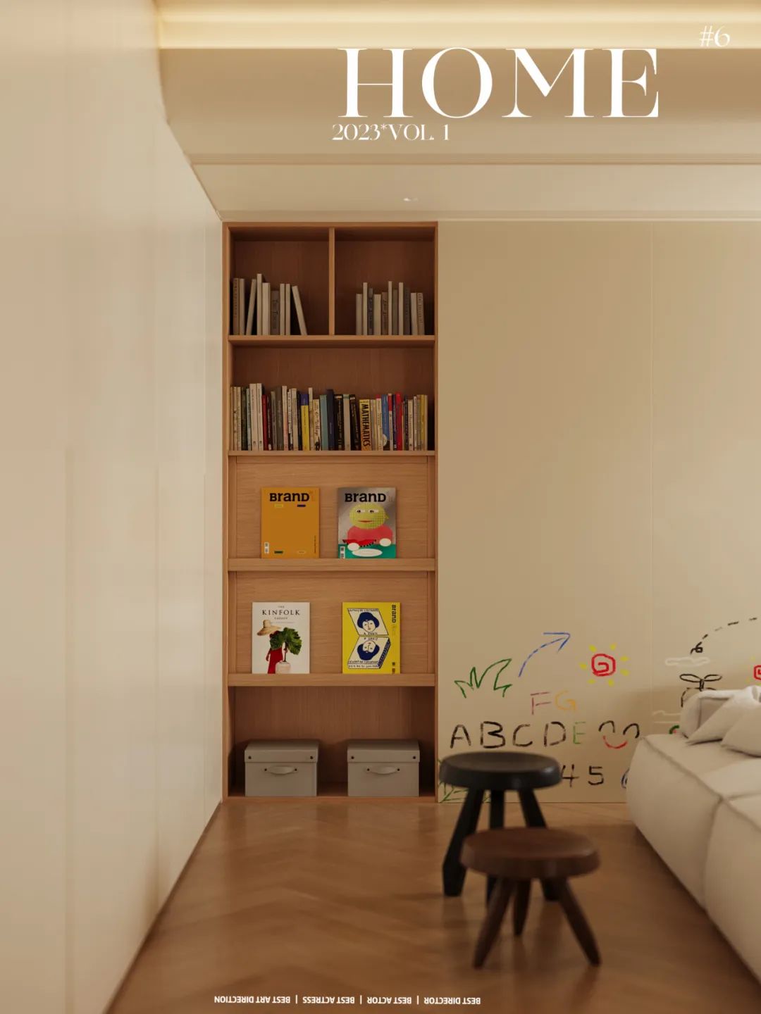 110 平方原木奶油风家丨中国广州丨壹贰壹捌设计事务所-0