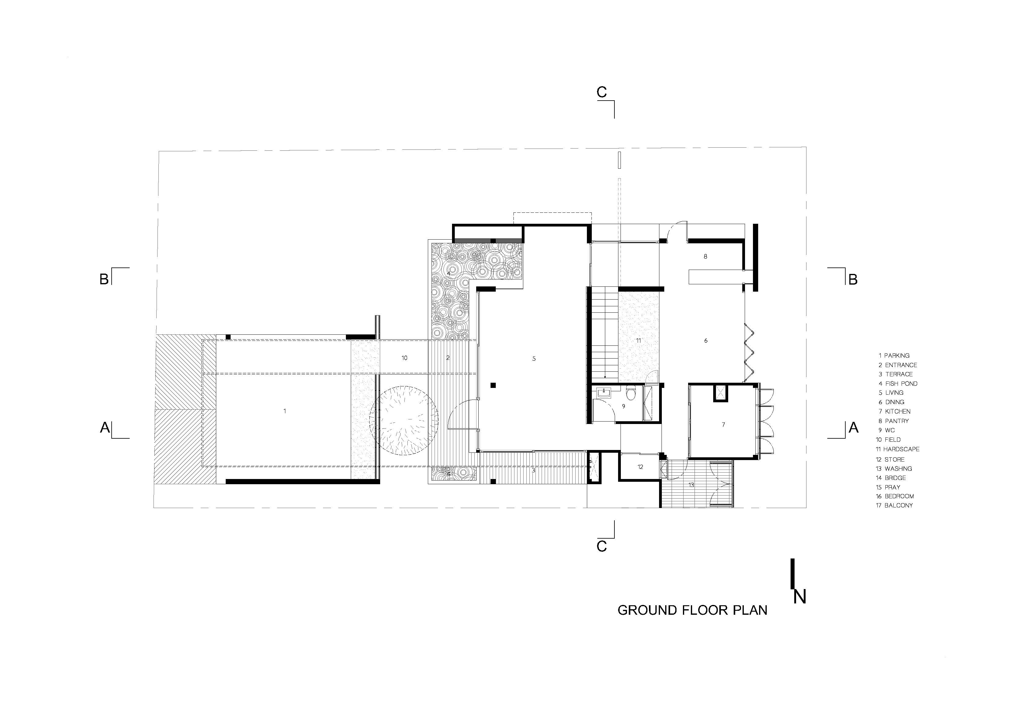 泰国曼谷大城府住宅 | 现代简约与传统融合-45