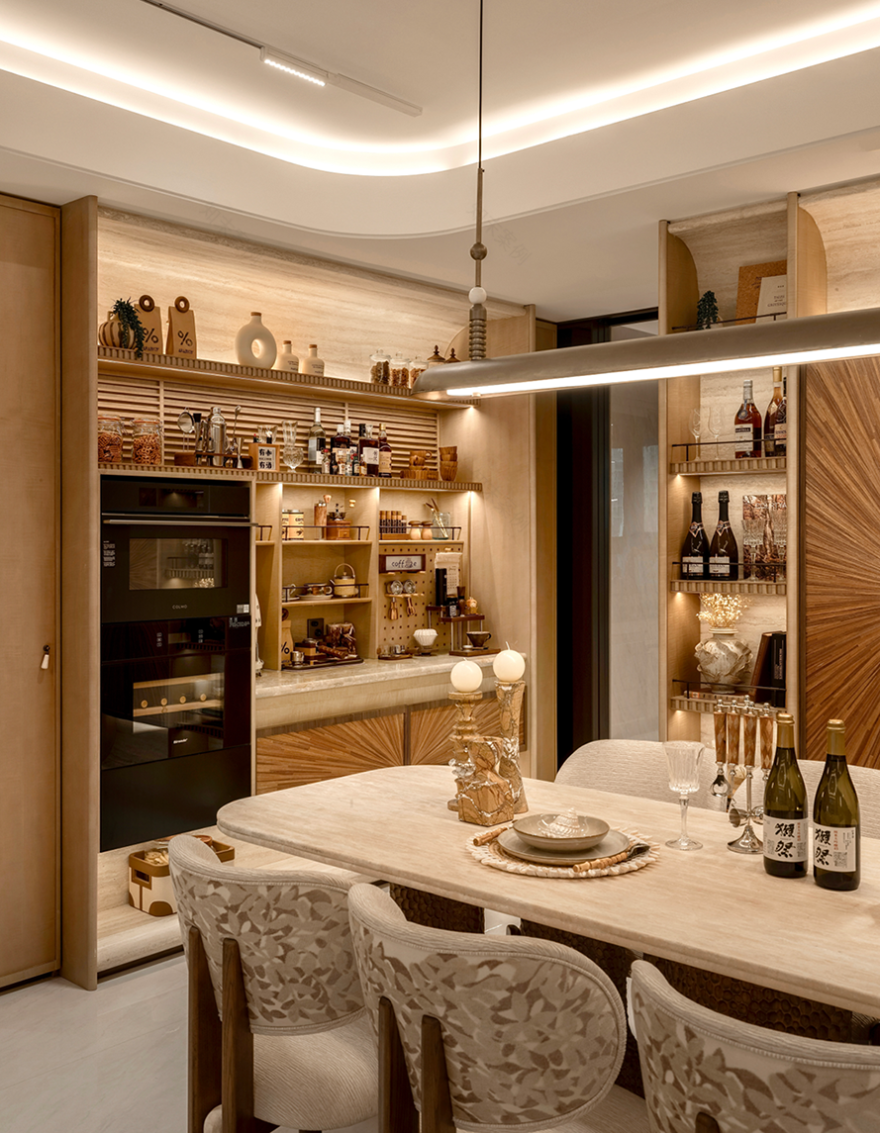 西安招商林屿缦岛105㎡样板间丨中国西安丨无隅制造-19