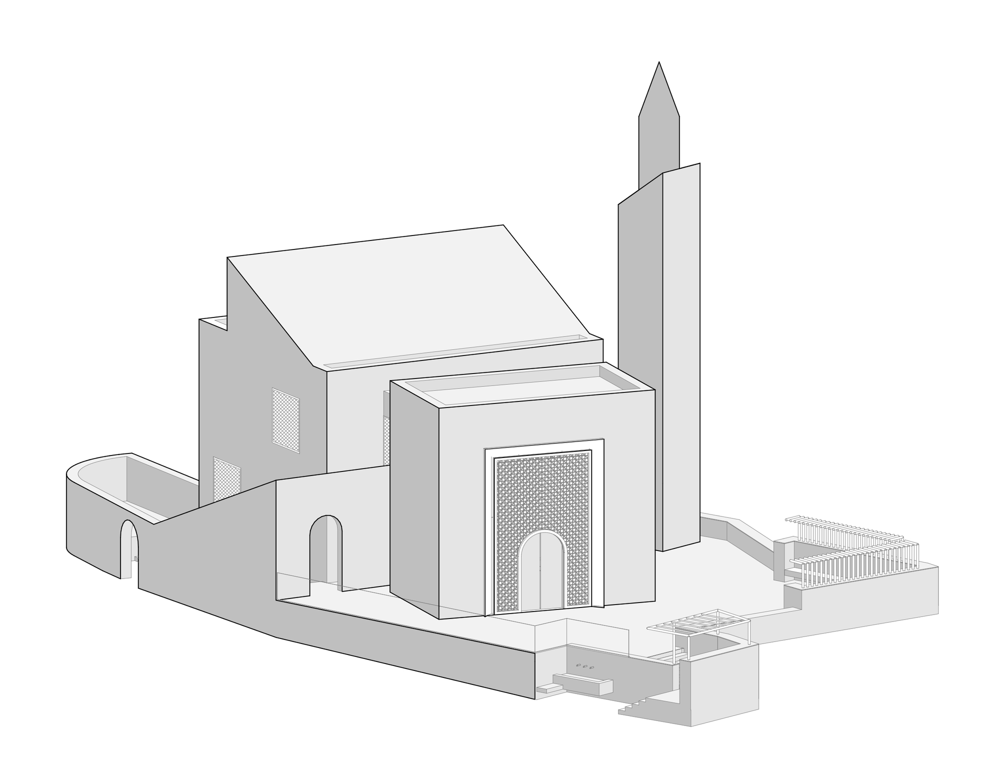 哈德罗维察清真寺丨波德戈里察丨ARHINGinženjering-46