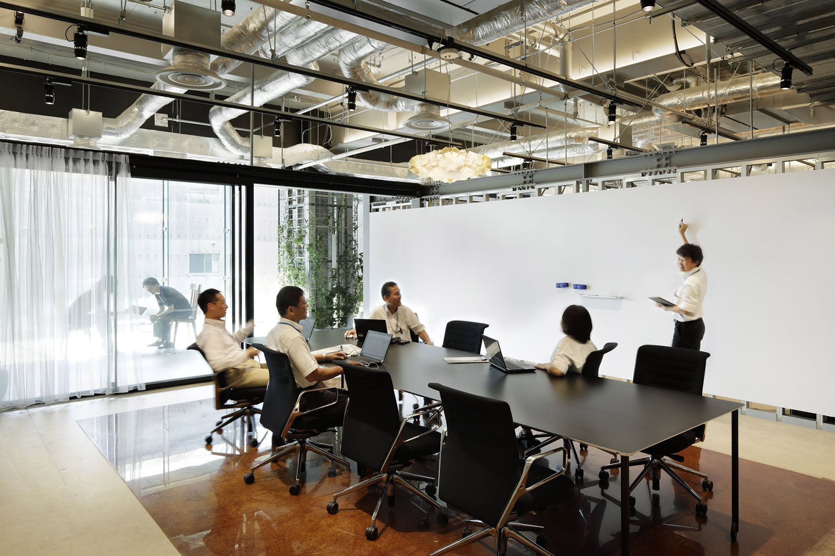 日本 IHI 横滨工厂新实验大楼内创新中心丨株式会社日建设计-31