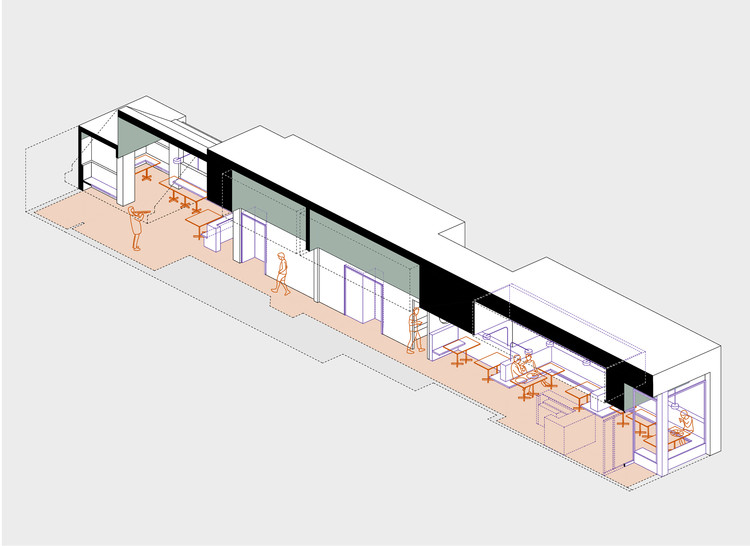 巴塞罗那翻新餐厅变比萨店-11