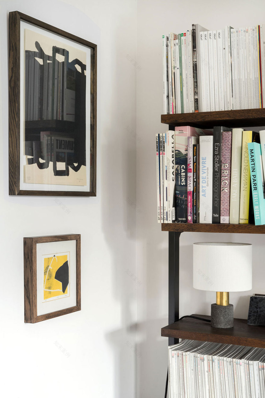 巴黎设计师的复古与现代完美结合的公寓-7