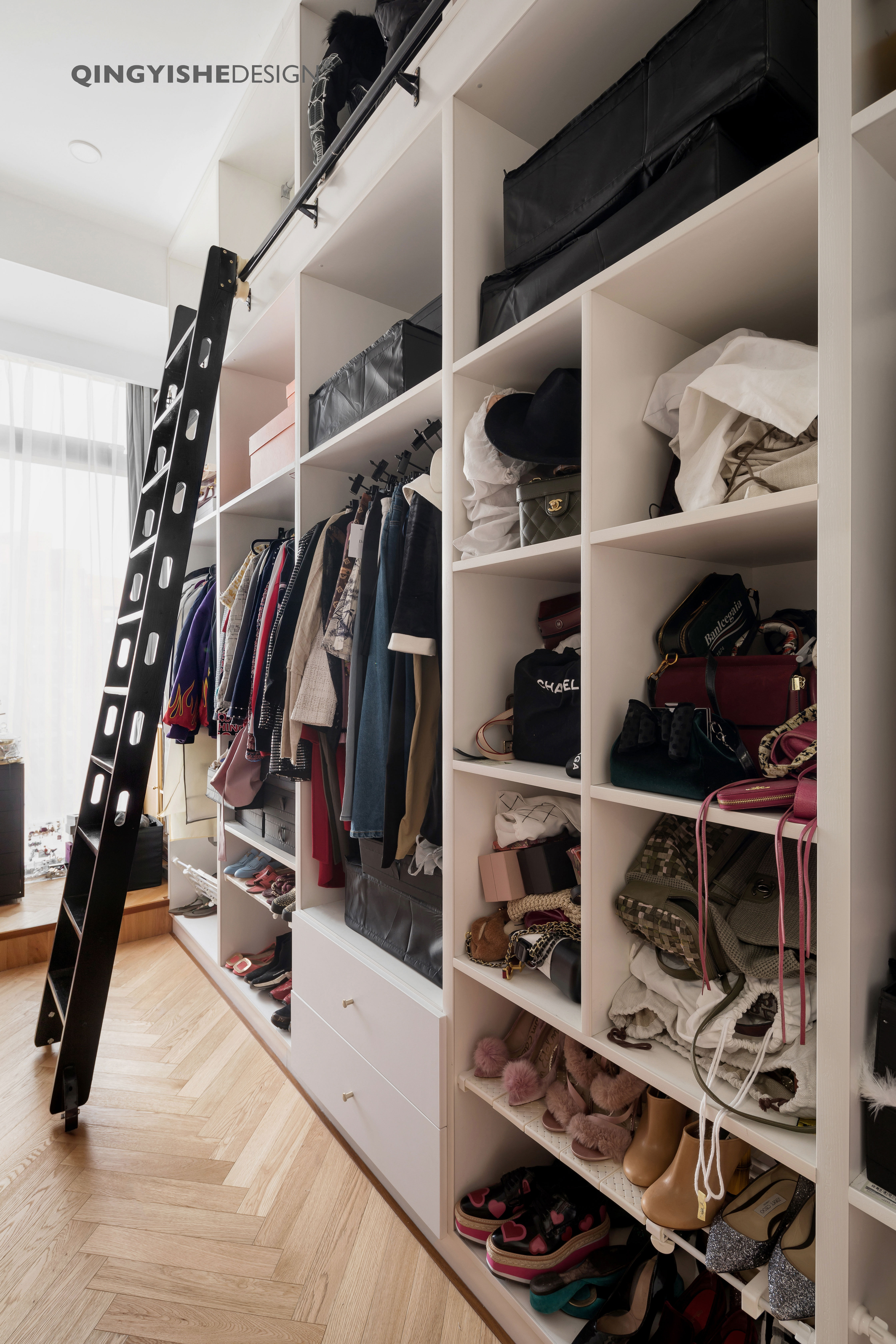 双层复古豪宅 | 层高利用与中古元素的魅力结合-67