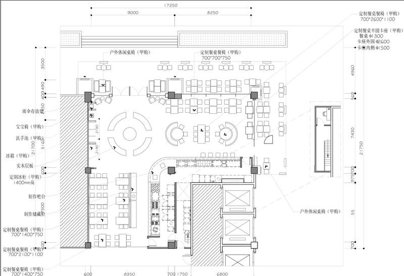 暖黄空间，舒适享受——便当餐厅“饭范”设计赏析-48